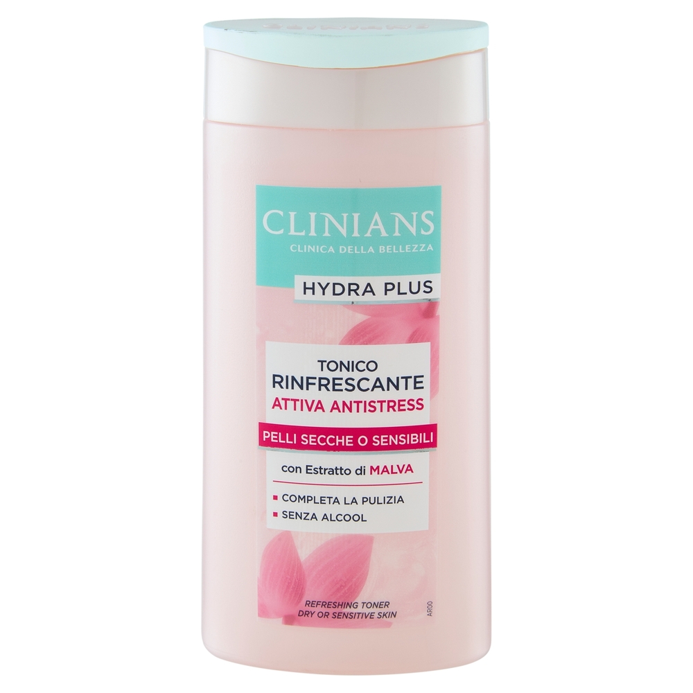 Clinians Hydra Plus Tonico Rinfrescante Attiva Antistress 200 mL